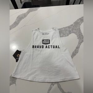 Bravo actual  White Tank Top